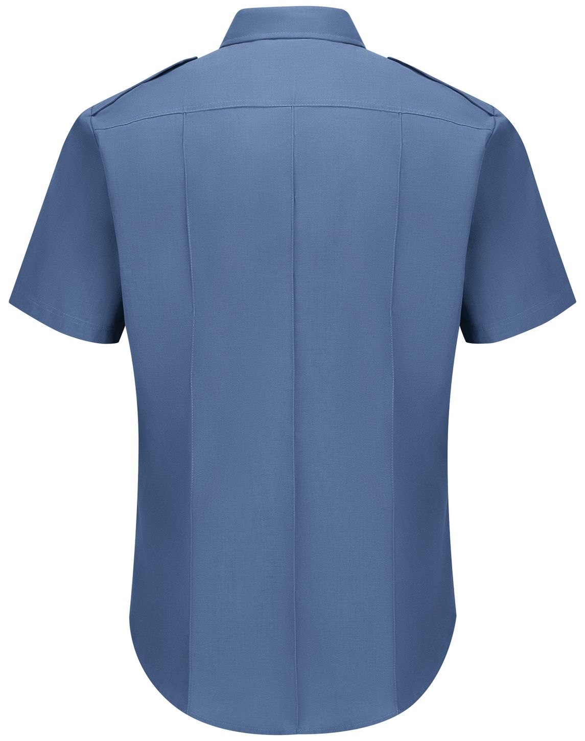 Workrite FR Fire Chief Shirt FSC2 Classic Short Sleeve Light Blue Back