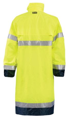 Occunomix LUX-TJRE High Visibility Breathable Rain Jacket Long Back
