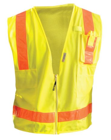 Occunomix OccuLux Hi-Vis Surveyors Vest LUX-SSLSDZ Front