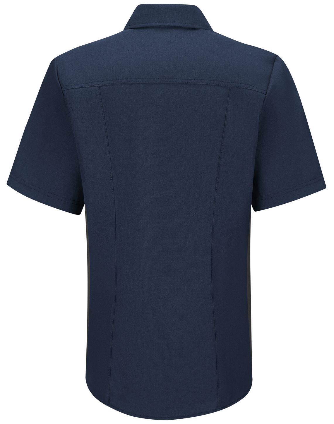 Workrite FR Women's Fire Officer Shirt FSE3, Classic Short Sleeve Navy Back