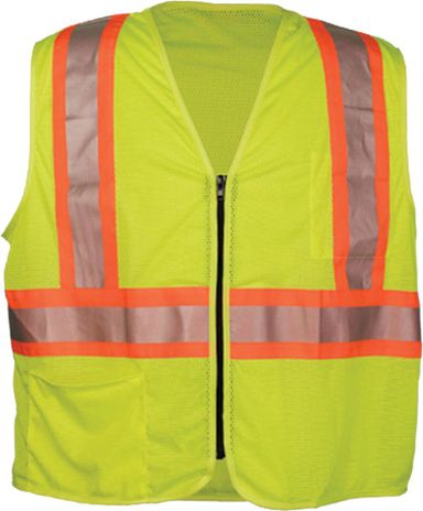 OK-1 Mesh Safety Vest ILDOTMZ in Yellow