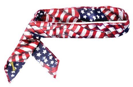 Occunomix 940-24 Miracool® Neck Bandana 24 pc pack, Assorted Flag