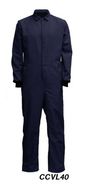 Cementex CCVL40 40 Cal "C Series" Indura Ultra Soft® FR Treated Cotton Coverall, HRC 4