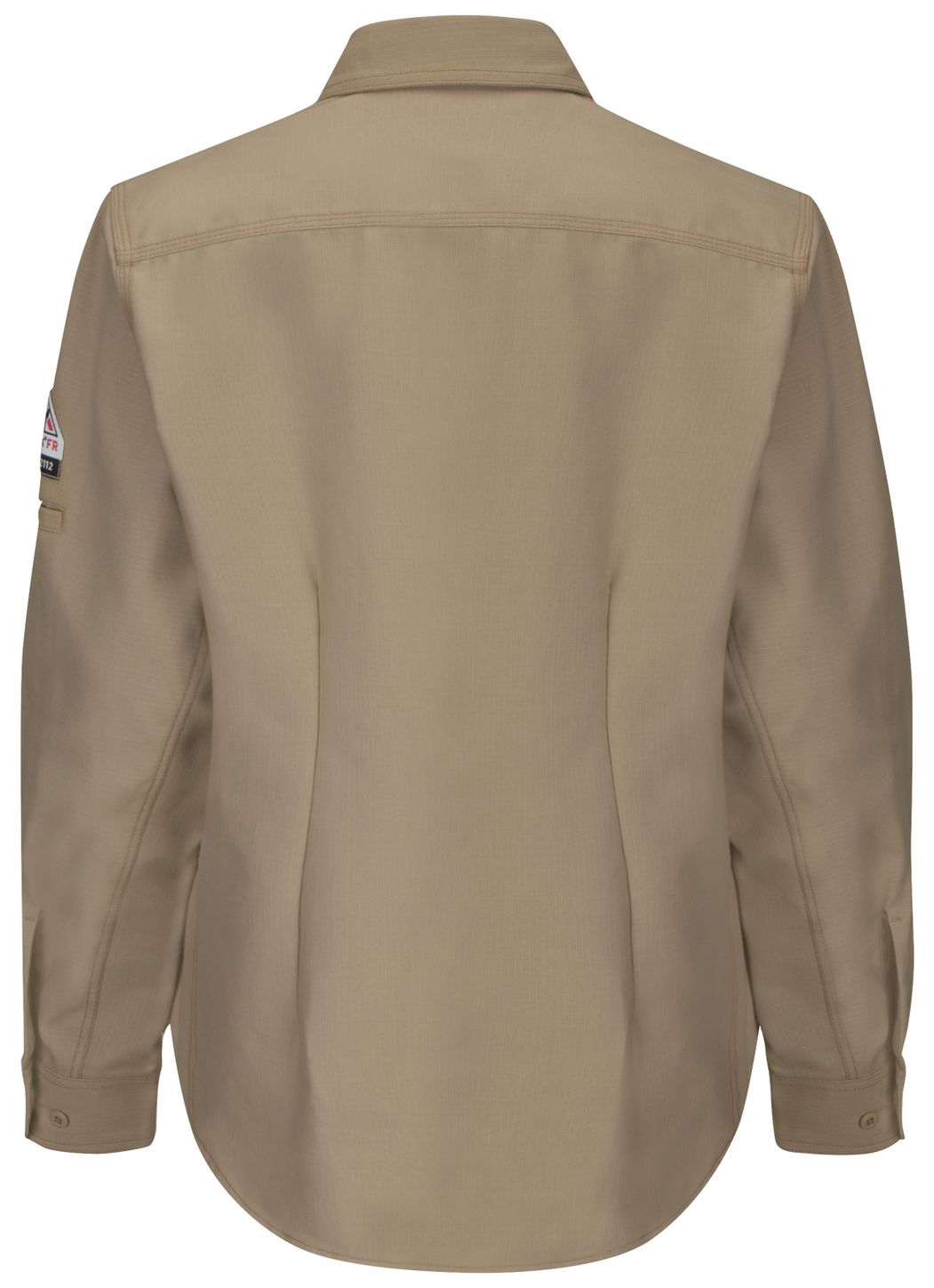 bulwark-women-s-fr-shirt-qs41-iq-series-long-sleeve-endurance-collection-khaki-back.jpg
