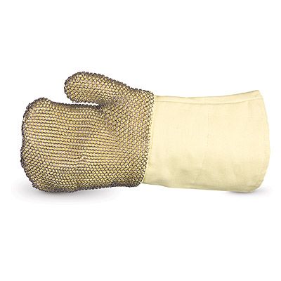 Superior Dragon R800GMM Extreme High Heat Kevlar Mittens with Stainless Steel Mesh