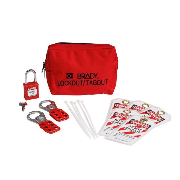 Brady 153668 lockout tagout kit