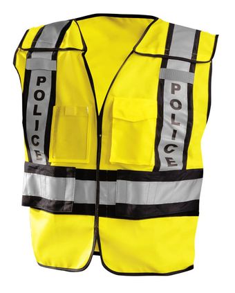Occunomix Police Vest LUX-PSP - Public Safety and High Visibility Front