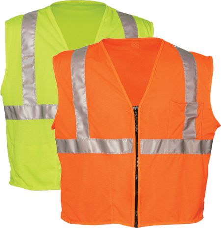 OK-1 Economy Safety Vests S1L - Class 2 Mesh Polyester