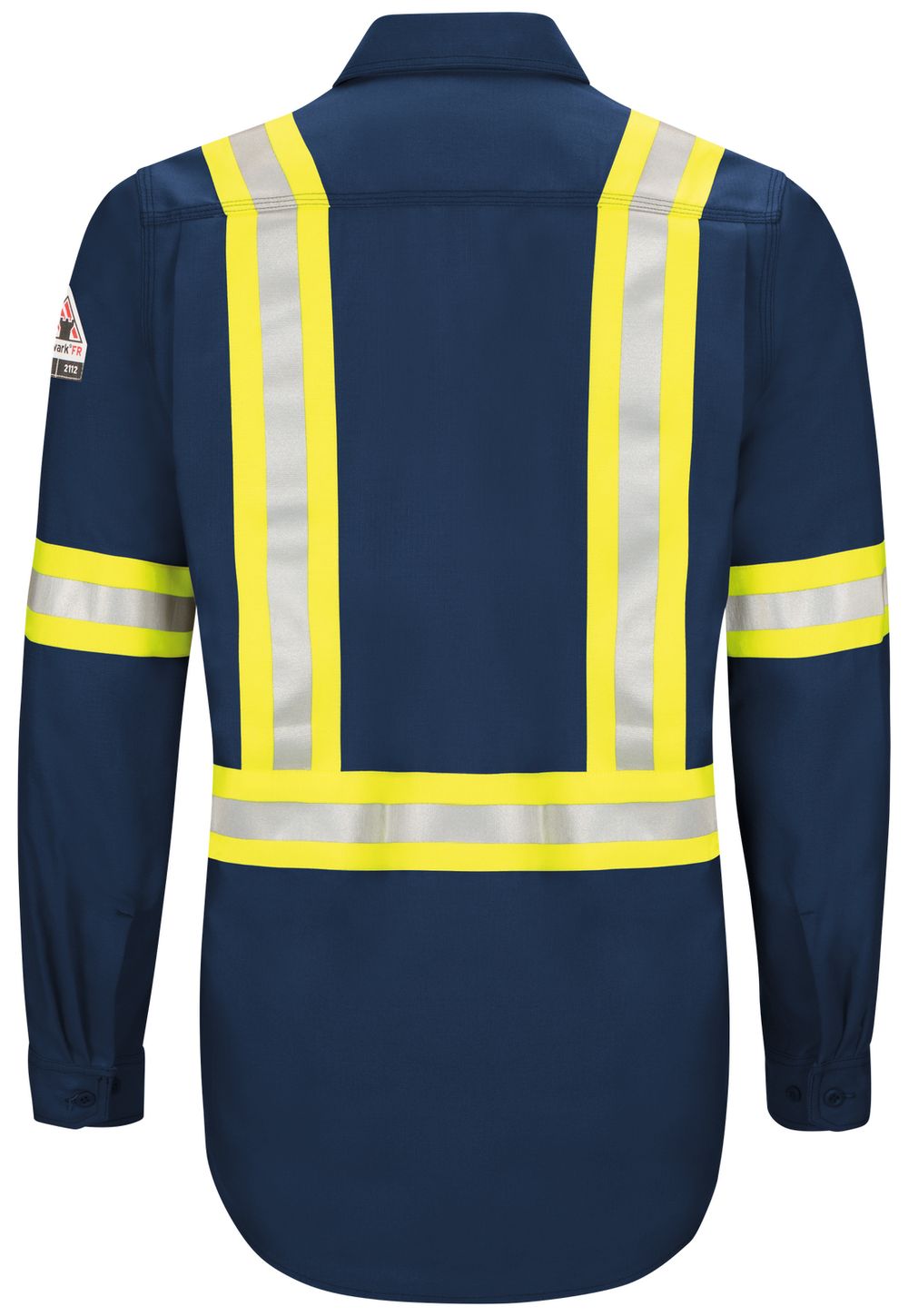 bulwark-fr-shirt-qs40-ehv-iq-series-enhanced-visibility-navy-back.jpg