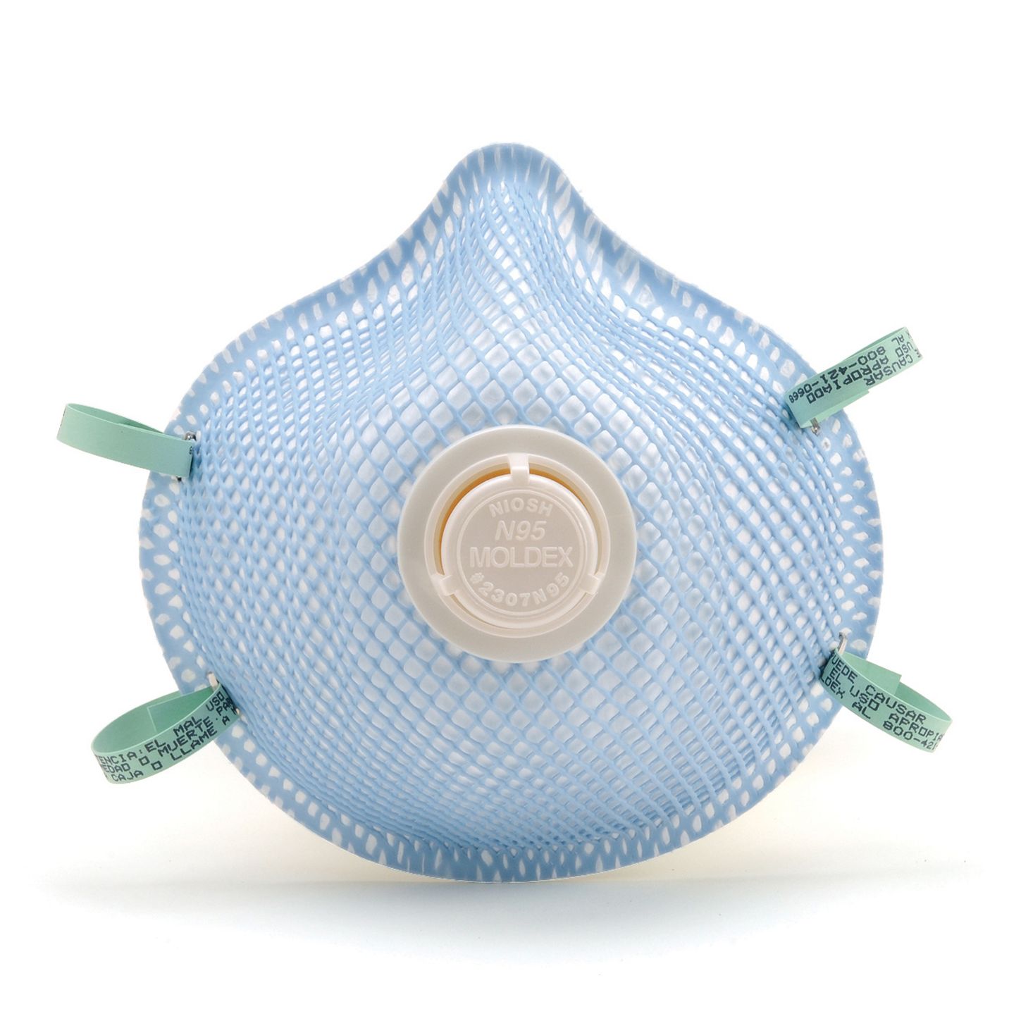 Moldex Particulate Respirator with Valve 2300N95 Particulate Respirator Low Profile