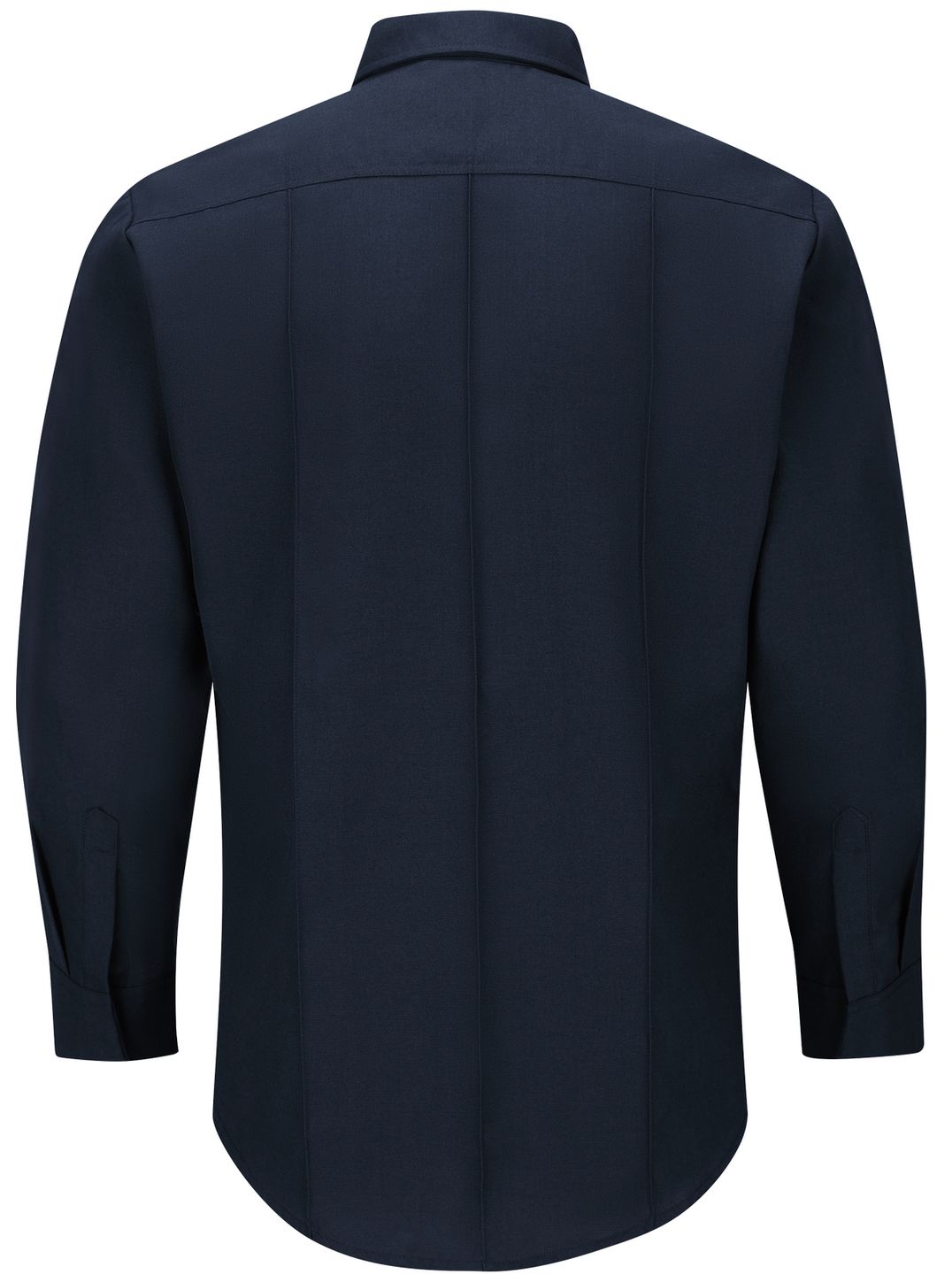 Workrite FR Firefighter Shirt FSF0 Classic Long Sleeve Midnight Navy Back