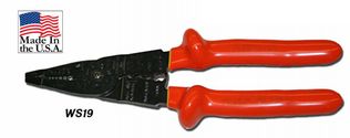 Cementex WS19 Insulated Wire Stripping Pliers