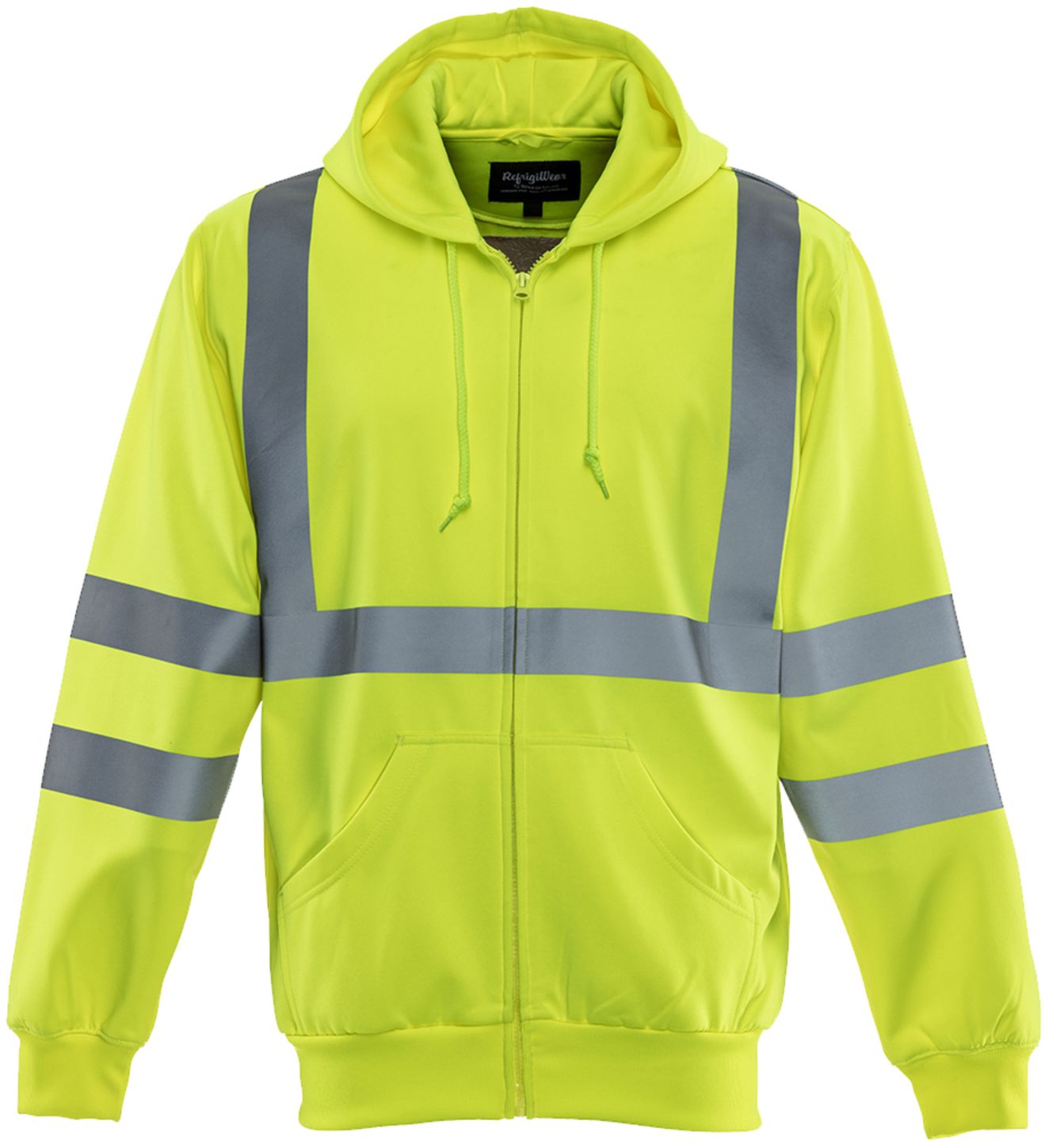 RefrigiWear 0484 HiVis Work Sweatshirt Front