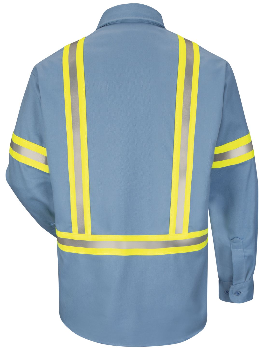 bulwark-fr-shirt-sldt-midweight-enhanced-visibility-uniform-light-blue-back.jpg