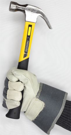 3M Thinsulate Lined Winter Work Gloves with Hammer