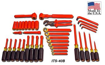 Cementex ITS-40B Insulated Tools Kit, 40PC
