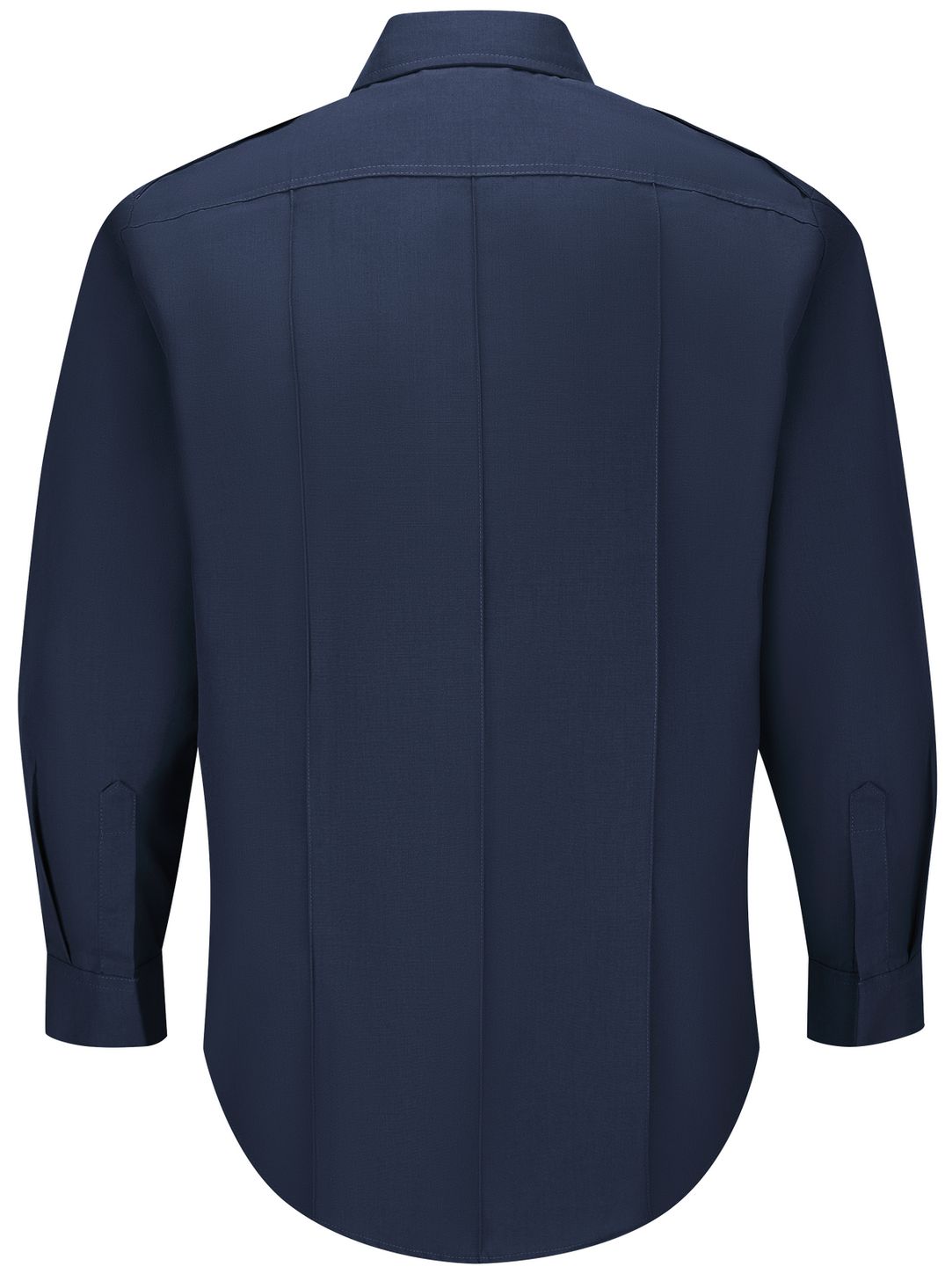 Workrite FR Chief Shirt FSC0 Classic Long Sleeve Navy Blue Back