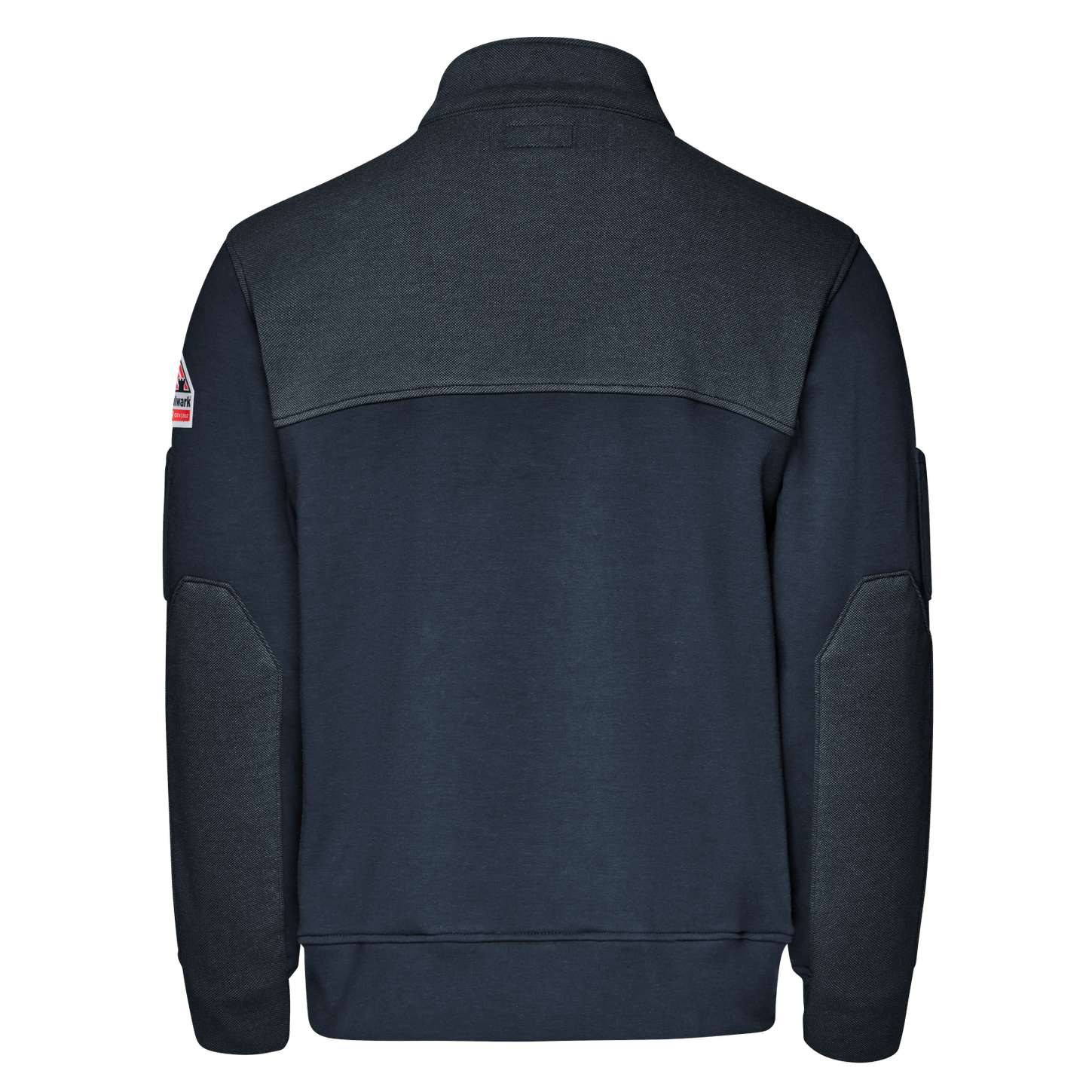 Bulwark-fr-smz2-fleece-zip-navy-back