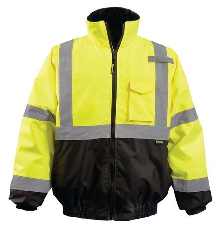 Occunomix LUX-350-JB Black Bottom 2-in-1 Quilted Bomber