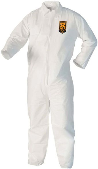 Kimberly Clark Kleenguard A40 Liquid & Particle Coverall Zipper Front Front