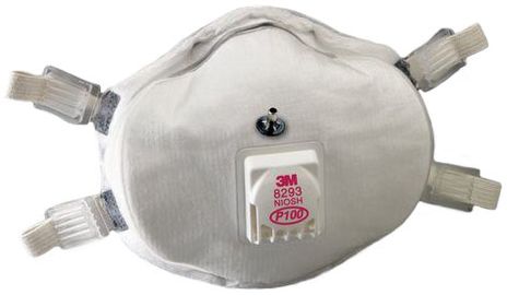 3M Probed Particulate Respirators 8293Q - P100