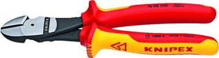Knipex Tools 74 08 200 US Insulated 8" High Leverage Diagonal Cutters