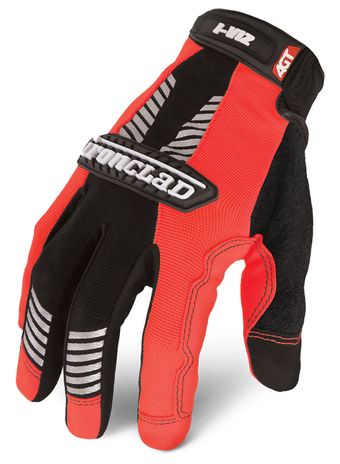 Ironclad I-VIZ™ REFLECTIVE ORANGE back