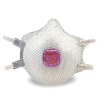 Moldex Respirator with Valve and Adjustable Strap 2360P100