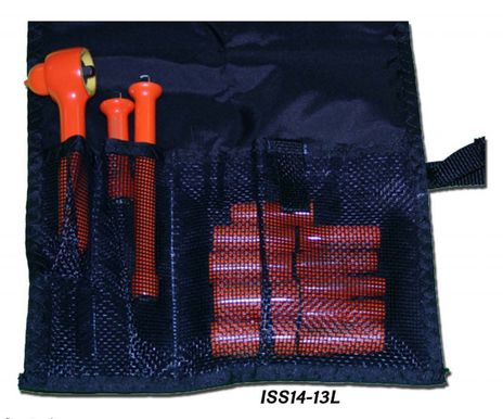 Cementex ISS14-13L Insulated 1/4" Square Drive Kit, 13PC