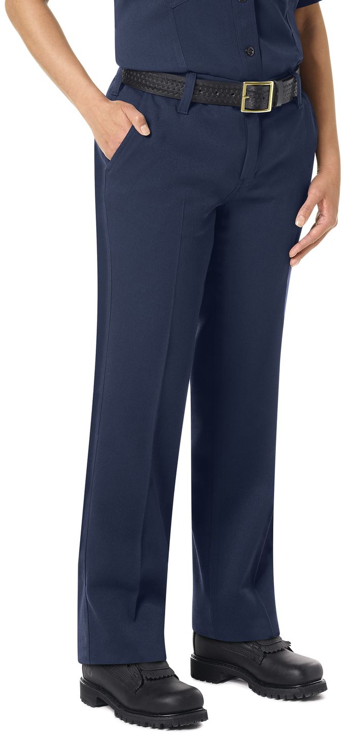 Workrite FR Women's Pants FP45, Station No. 73 Uniform Navy Example Right