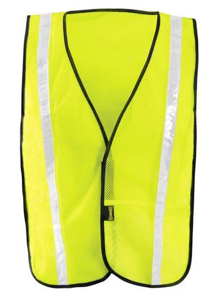 Occunomix LUX-XGTM Hi-Viz Mesh Gloss Vest Yellow Front
