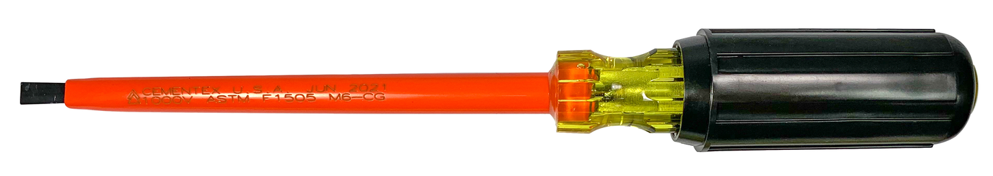 Cementex M6-CG Insulated Screwdriver Cabinet Tip Cushion Grip
