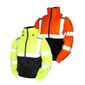 Tingley Bomber II Class 3 Hi Vis Insulated Work Jacket - Waterproof, with Polyester Liner and Attached Hood